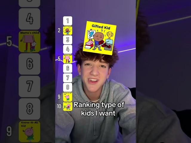 What type of kid u want #rankingshorts #duet #rating #real #rankings #ranking #viralvideo