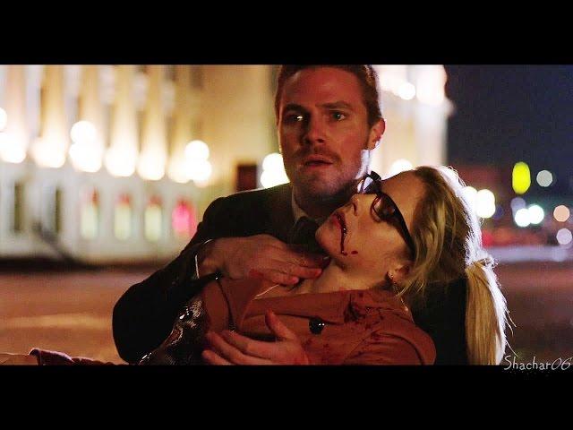 Olicity Limo Scene - 4x09 ending scene (without BG MUSIC)