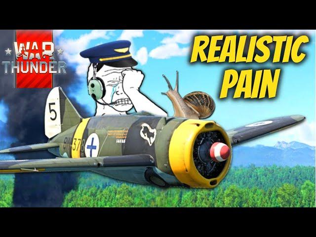 I Tried Air Realistic Battles For The First time In War Thunder... It Was A Mistake