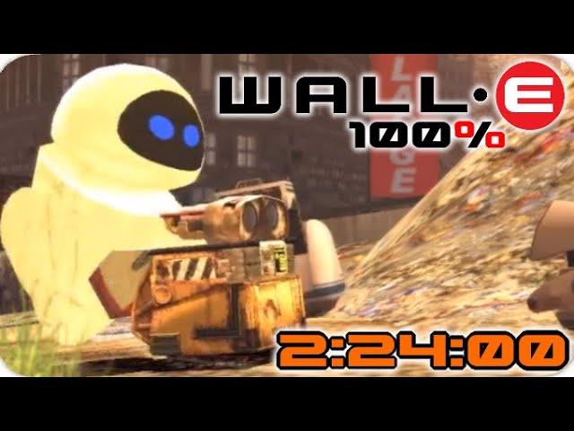 WALL-E (PC/PS2) 100% Speedrun in 2:24:00