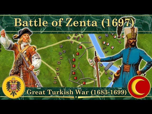 Battle of Zenta (1697). Great Turkish War (1683-1699)