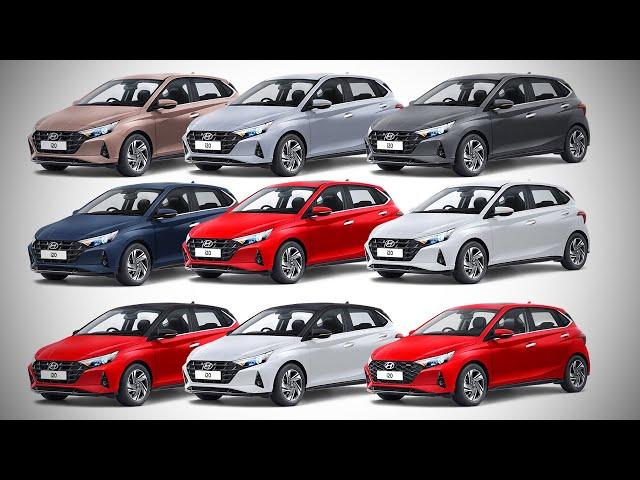 New 2020 Hyundai i20 - All Colour Options - Images | AUTOBICS