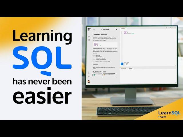 Learn and Practice SQL | Learning SQL has never been easier!