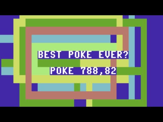 Best POKE Ever? For Commodore 64