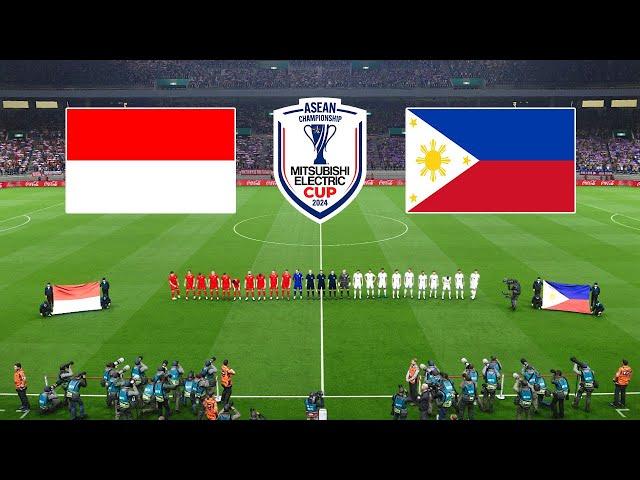 INDONESIA vs PHILIPPINES - ACEAN Championship 2024 | Full Match AllGoals | PES Gameplay