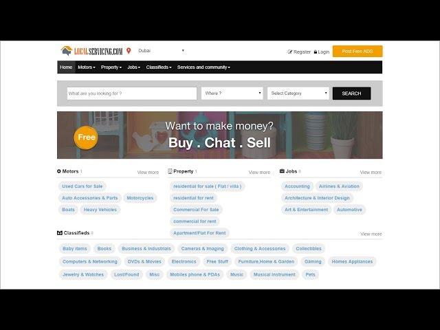 OLX Clone Marketplace Part 1