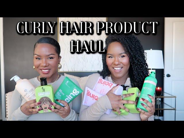 CURLY HAIR PRODUCT HAUL | Discovering New Brands at WALMART!