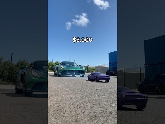 $3,000 RC vs Car!