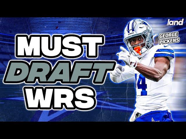5 Must Draft Wide Receivers in Fantasy Football this year!