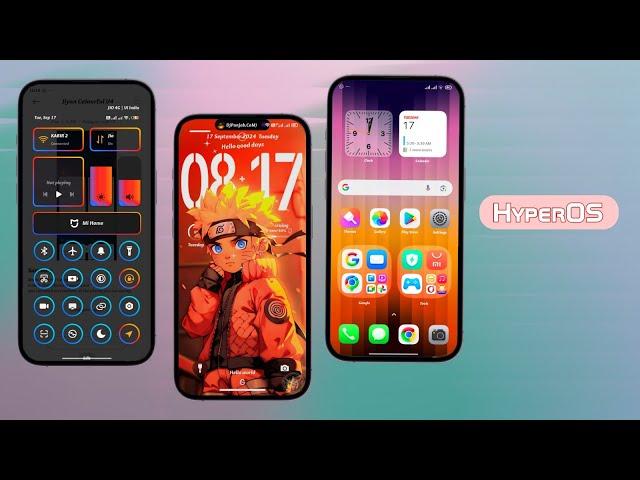 Xaiomi ios & HyperOS Style theme hyperOS Customization |  New hyperOS customization | #miui