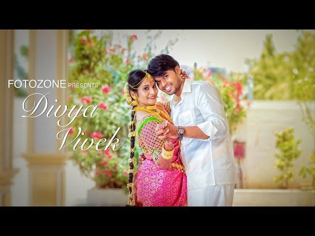 Best Tamil Cinematic Wedding Video Of Vivek + Divya Wedding Film By FotoZone