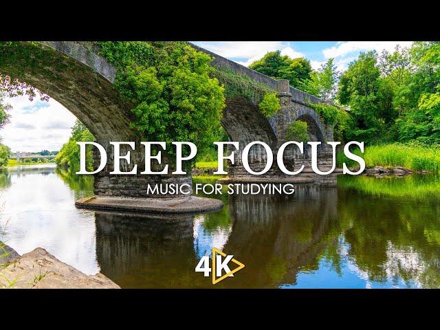 Deep Focus Music To Improve Concentration - 12 Hours of Ambient Study Music to Concentrate #804