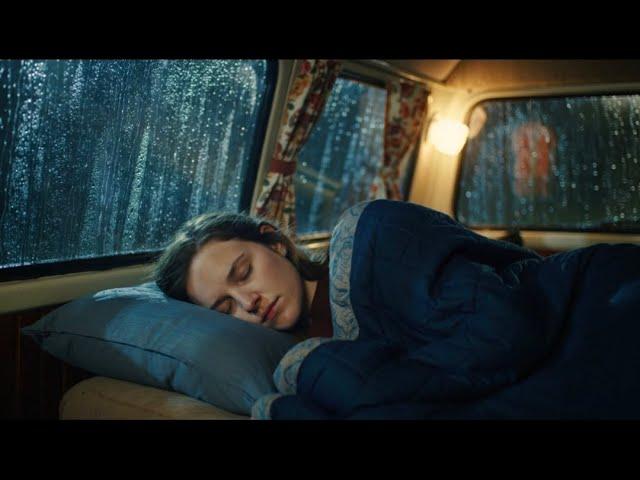 Rain and Thunder Sounds in Car | Relaxing Rainstorm for Sleep and Focus on a Stormy Night ️