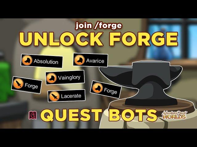 Unlock Forge Enhancement Quests (Forge, Smite, Lacerate, Etc. Quest Bots) || GRIMLITE REV