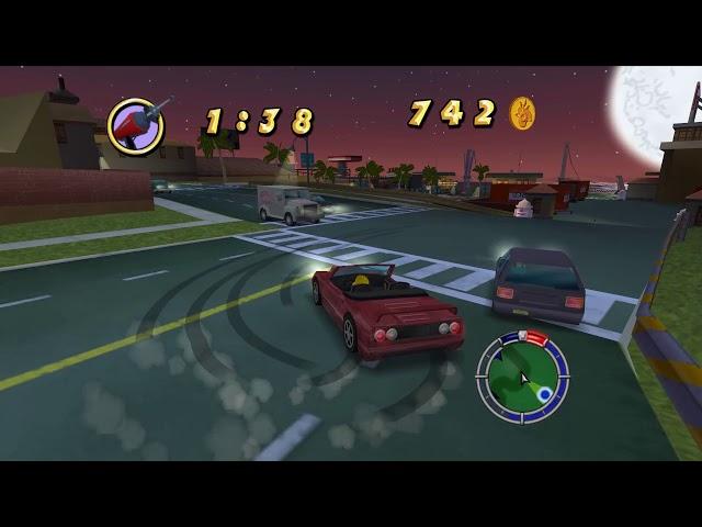 The Simpsons Hit´N´Run - Bart Missions (Level 6)