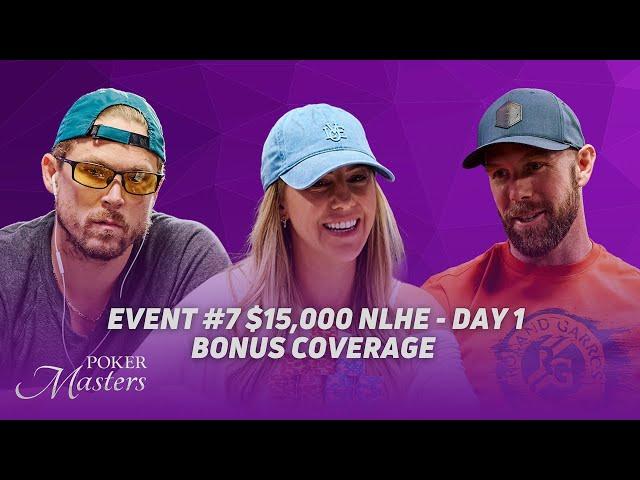 Poker Masters 2024 | Event #7 BONUS COVERAGE with Alex Foxen, Kristen Foxen, Seth Davies