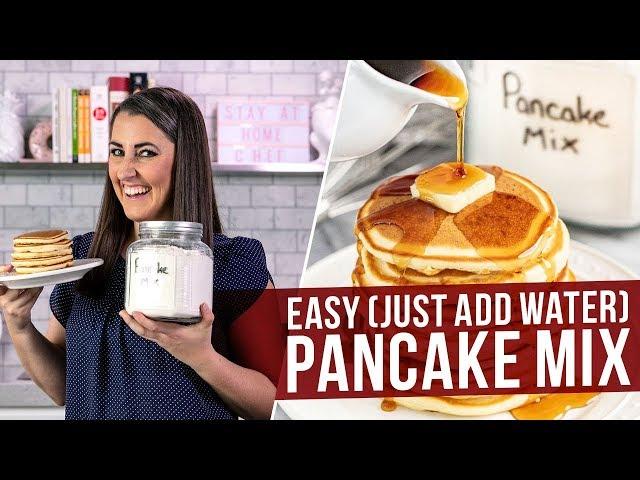 How to Make Pancake Mix (just add water!)