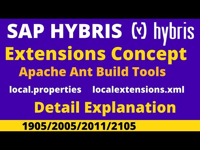 SAP Hybris Extensions/Create an extension/|SAP hybris tutorial/ Installation || Hybris e-Digital