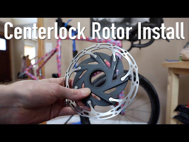 Sram Centerlock Rotors - Project Tarmac Install