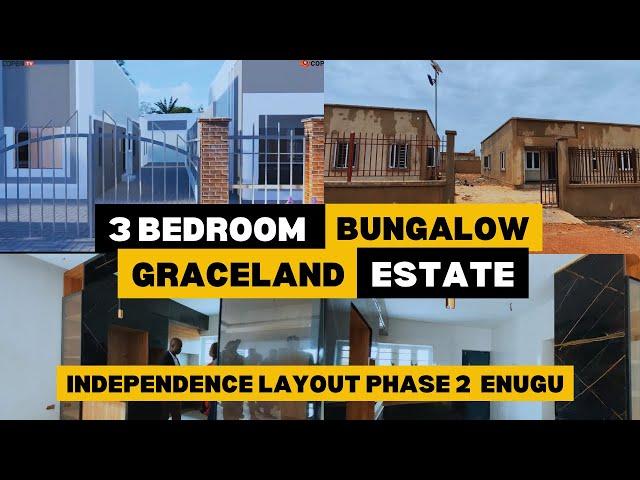 Inside Graceland Estate Independence Layout Phase 2 Enugu Nigeria | The New Enugu City Project