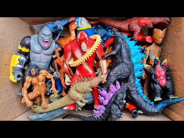 Hunting Godzilla vs Kong Toy Collection And More kaiju Monsters