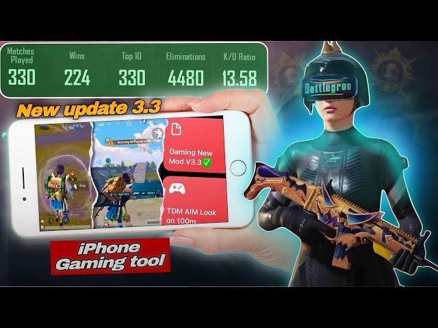 PUBG No LAG IN 2024 ALL IOS Lag Fix iPhone 8plus WITH PROOF - TOOL v3)LAG FIX SETTINGPubg/Bgmi 3.3