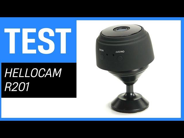 HELLOCAM R201 im Test - Mini Spionagekamera