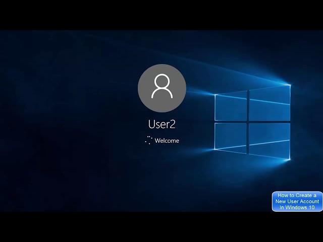 How to Create a New User Account on Windows 10 | How to Create a Guest User Account