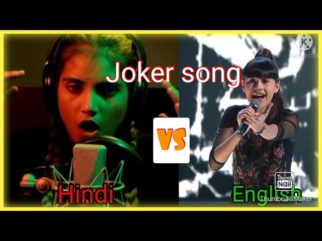 Joker song/Indila | Aish Hindi vs diana ankudinova  English female version