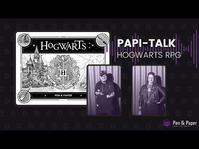 PAPI-Talk #001: Hogwarts RPG - Das Harry Potter Rollenspiel | Dreieichcon 2021 Live