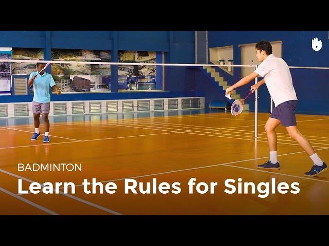 Singles Rules | Badminton