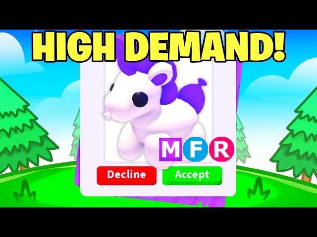 MEGA BALLOON UNICORN TRADE (HIGH DEMAND ADOPT ME)