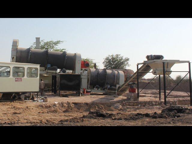 Counter flow asphalt drum mix plant | Asphalt mixer