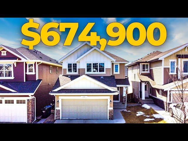 Tour a Beautiful $674,900 Single Family Home in Calgary's Sherwood! Real Estate 2022