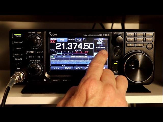 Icom IC7300 A to Z #12 VOX Function
