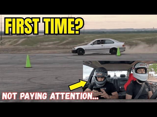 Teaching My Friends To Drift With The ULTIMATE Track Package!