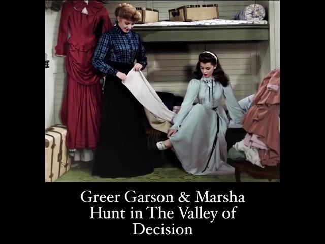 Relive the Magic: Greer Garson and Marsha Hunt in The Valley of Decision (1945)