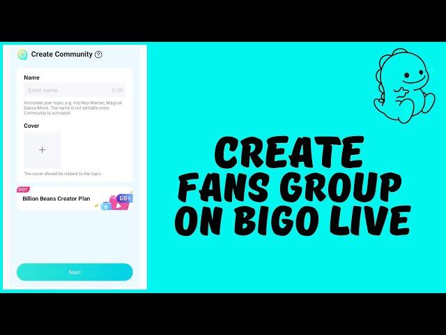 How To Create Fans Group On Bigo Live