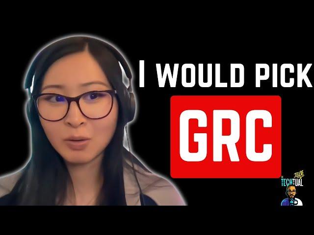 Why GRC is the best Cybersecurity Career Choice | How @WithSandra  started her Youtube channel