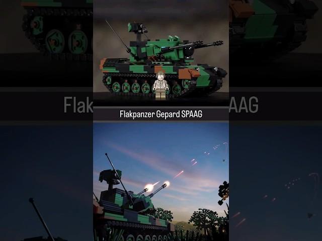 Lego Moc Flakpanzer Gepard Launches