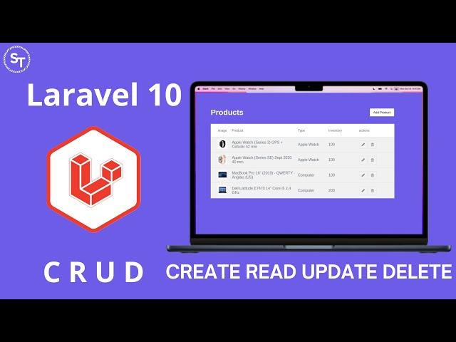 Laravel 10  / Laravel 11 CRUD (Create, Read, Update and Delete)