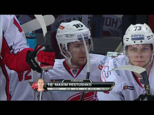 Avangard 2 CSKA 1 OT 10/09/2016