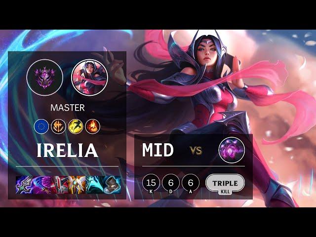 Irelia Mid vs Vel'Koz - EUW Master Patch 11.13