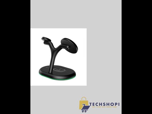 Three-in-one Magnetic Phone Headset Watch Wireless Charger
