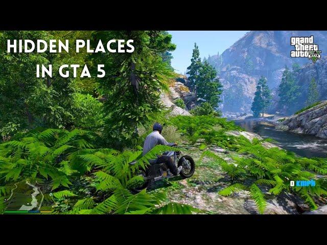 I found Secret Hidden Places in Gta 5  | Hemu07