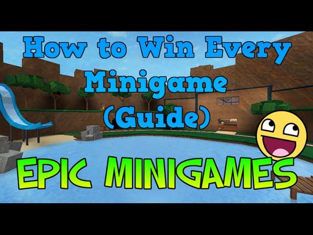 Roblox - Epic Minigames | How to win each Minigame (Guide) -  Part 1