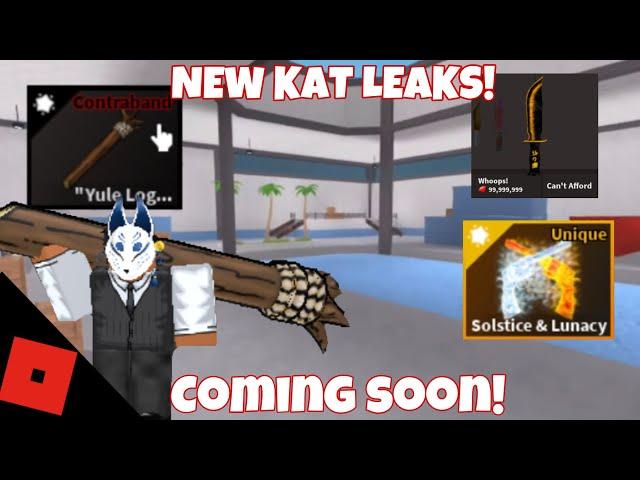 [KAT] - LEAKS ON THE NEW UPDATE! [NEW WEAPONS & MAPS] (Roblox)