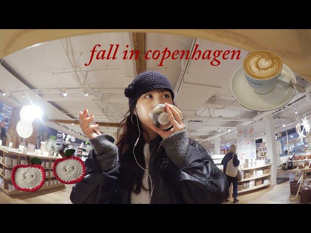 cozy fall week in copenhagen ️ baking & being a homebody (study abroad diary 5)