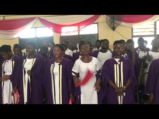 Bechem-Presec presented a special commendation service for her final years students and it was lit