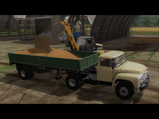 Farming Simulator 17 (CoursePlay) Транспортировка и продажа.